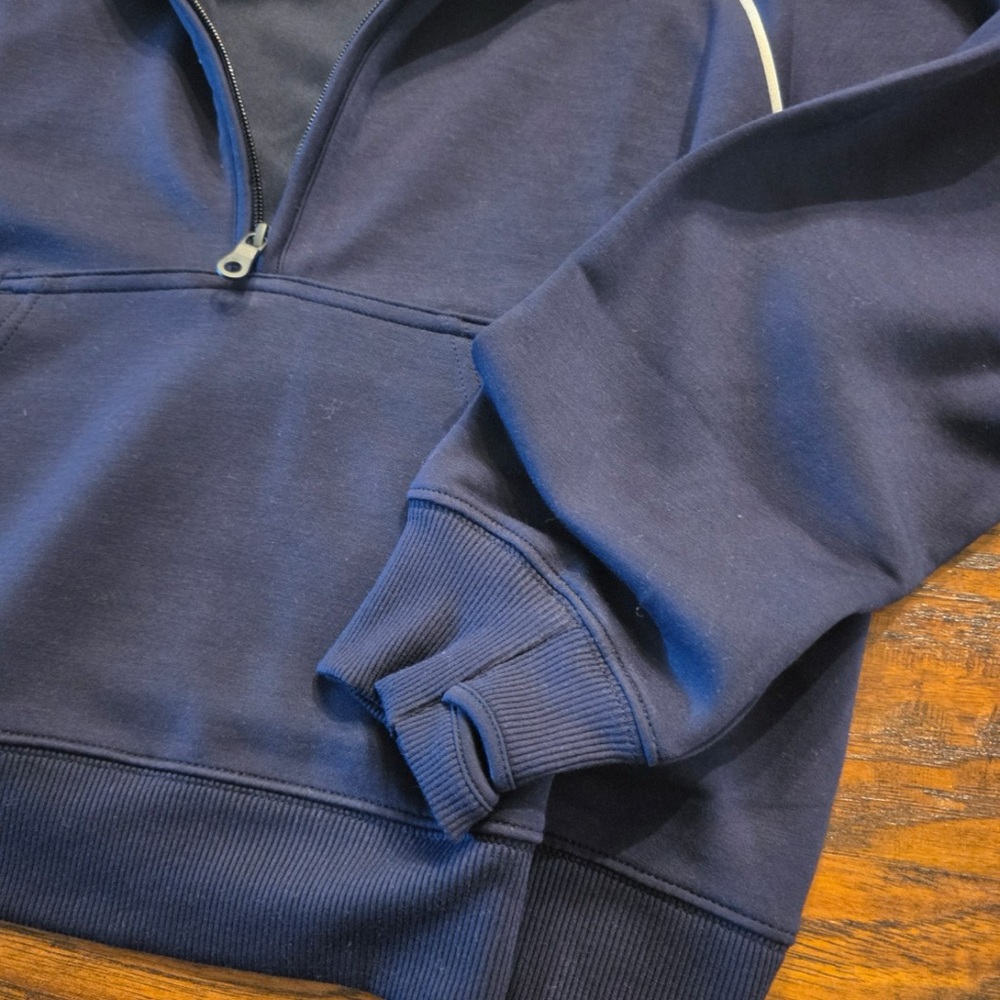 Aerie quarter Zip Sweatshirt - Picture 3 of 11
